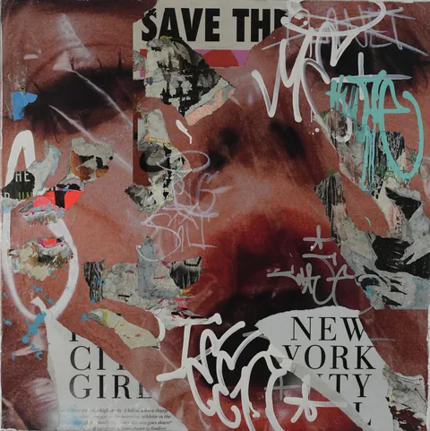 “To NOW”, 2026, 100 × 100 cm