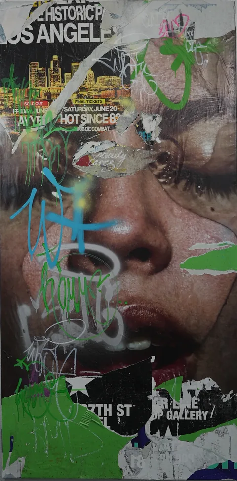 “W+”, 2026, 100 × 200 cm
