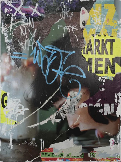 “Milky”, 2025, 90 × 120 cm